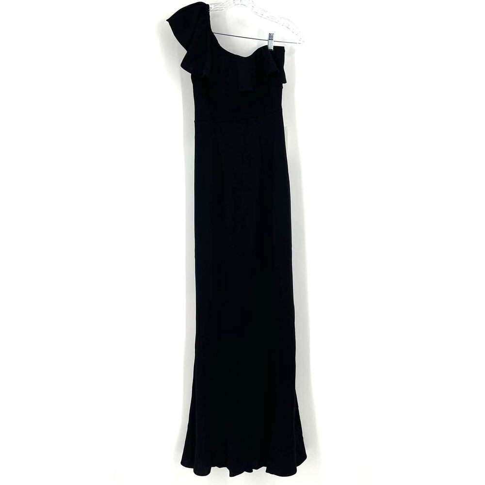 Show Me Your MuMu Florentine‎ Maxi Dress Black Stretch XS NWT